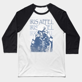 Iris-Apfel Baseball T-Shirt